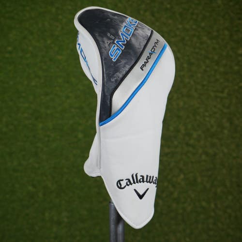 Callaway Paradym AI Smoke Driver Headcover White / Gray / Blue ~ LOOK!!