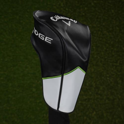 Callaway Edge Driver Headcover Sock White / Black / Green ~ LOOK!!