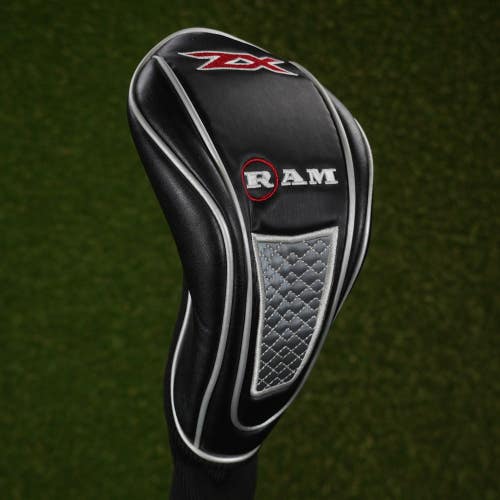 Ram ZX Driver Headcover Sock Black / Gray ~ LOOK!!