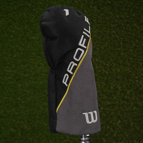 Wilson Profile Driver Headcover 1 Black / Gray / Yellow ~ LOOK!!