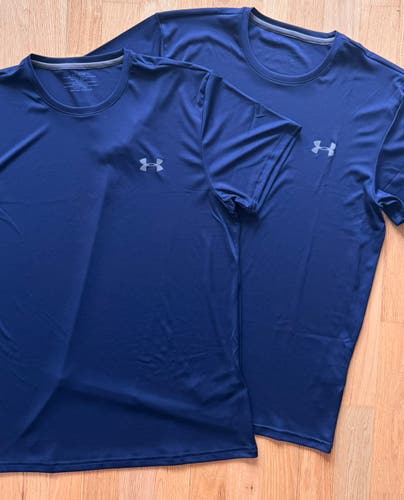 2 Pack Under Armour Workout Shirts - SIZE L (NEW)