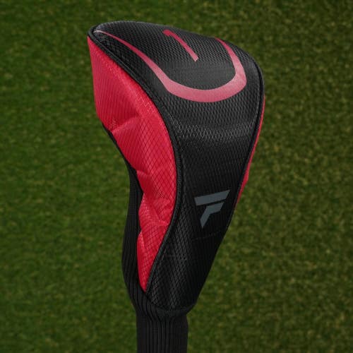 Top Flite Driver Headcover 1 Sock Black / Red ~ LOOK!!