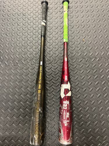 2024 DeMarini Voodoo One Alloy BBCOR Certified Bat (-3) 30 oz 33" (Used)
