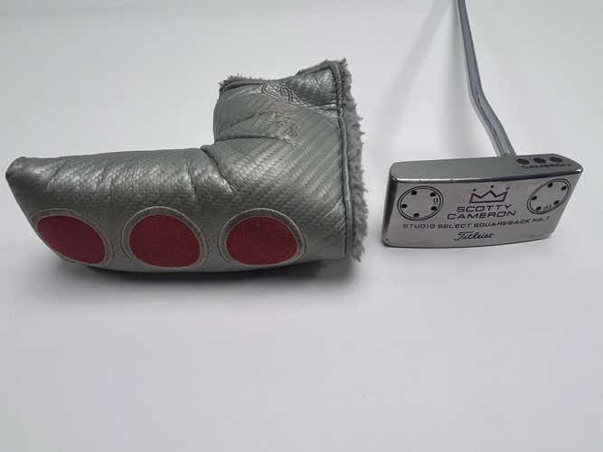 Scotty Cameron Studio Select Square Back 1 Putter 35" Mens RH HC