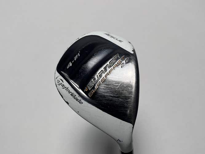 TaylorMade Burner Superfast 2.0 4 Hybrid 21* REAX 60g Senior Graphite Mens RH