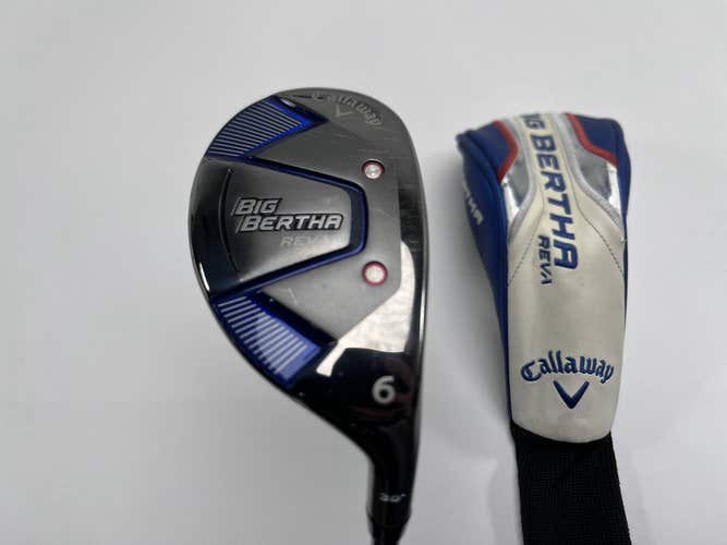 Callaway Big Bertha REVA Womens 6 Hybrid 30* RCH 45 45g Ladies RH HC