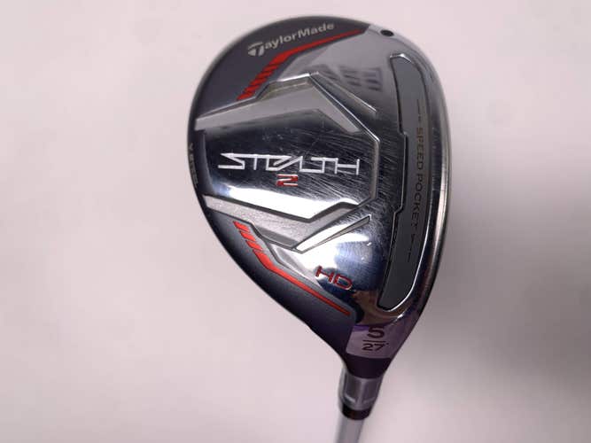 TaylorMade Stealth 2 HD 5 Hybrid 27* Aldila Ascent L 45g Ladies RH