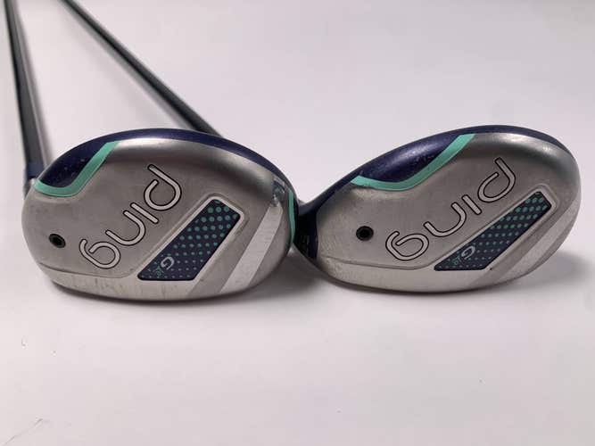 Ping G LE 4 & 5 Hybrid Set 22* 26* TFC 80 F Lite Senior Graphite Mens RH
