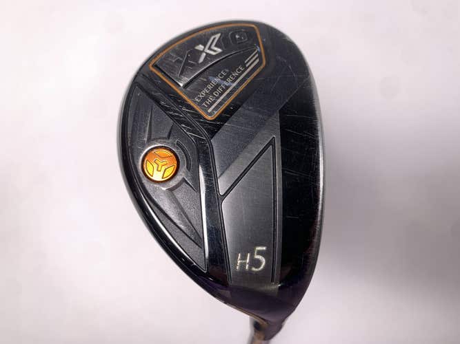 XXIO X Black 5 Hybrid 23* Miyazaki AX-1 Flex 4333 55g Stiff Graphite Mens RH