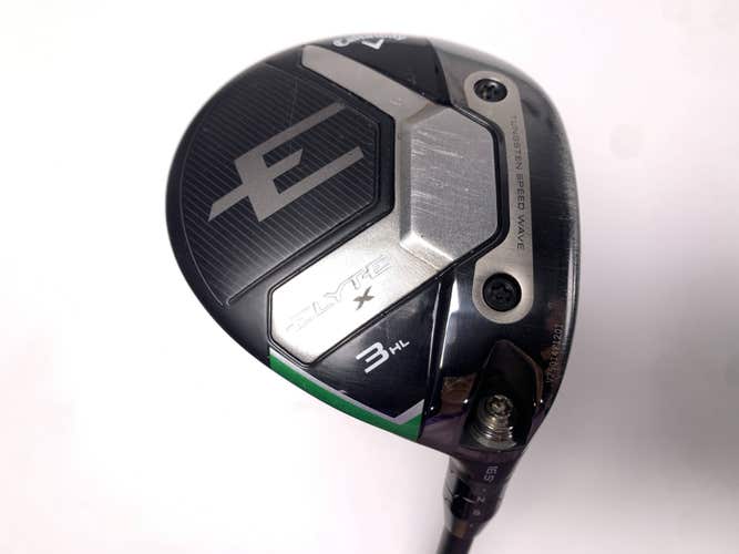 Callaway Elyte X 3HL Fairway Wood 16.5* Vanquish 5R Regular Graphite Mens RH