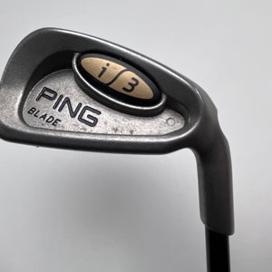 Ping i3 Blade Single 6 Iron White Dot 3* Up 350 Series DEMO Stiff RH