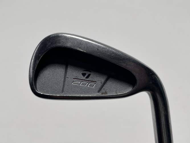 TaylorMade 200 Steel Single 4 Iron 90g Stiff Graphite Mens RH