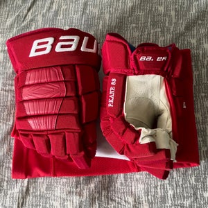 Patrick Kane Detroit Red Wings Bauer Pro Series Gloves 14" Pro Stock Barely Used