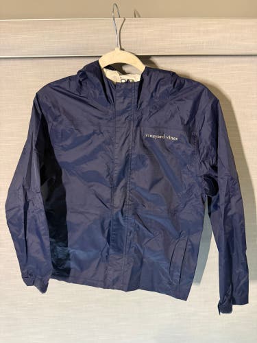 Blue Vineyard Vines M(12-14) raincoat