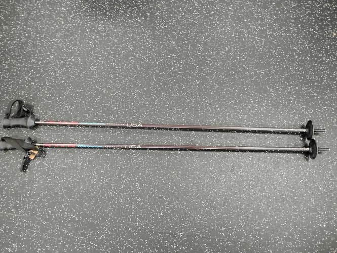 Used Goode 7101 COMPOSITE Mens DH Ski Pole Black 120 cm / 48 in 11849-S000043034
