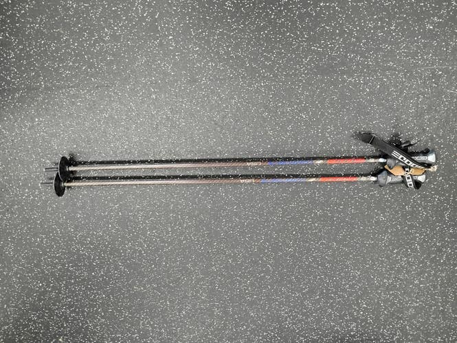 Used Goode 8101 COMPOSITE Mens DH Ski Pole Black 120 cm / 48 in 11849-S000043035