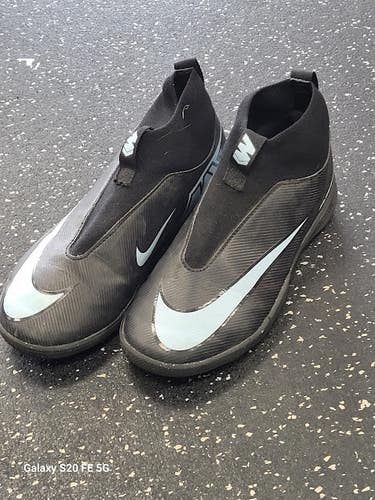 Used Nike Soccer Indoor Shoes Black Junior 03 11849-S000042999