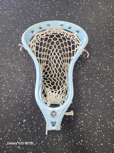 Used Warrior EVO QX2-0 Mens Lacrosse Head Carolina Blue 11849-S000042988