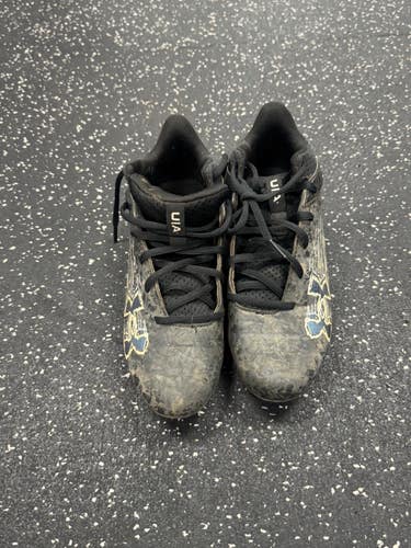 Used Under Armour Jr FB Cleats Navy Blue Junior 05 11849-S000042929