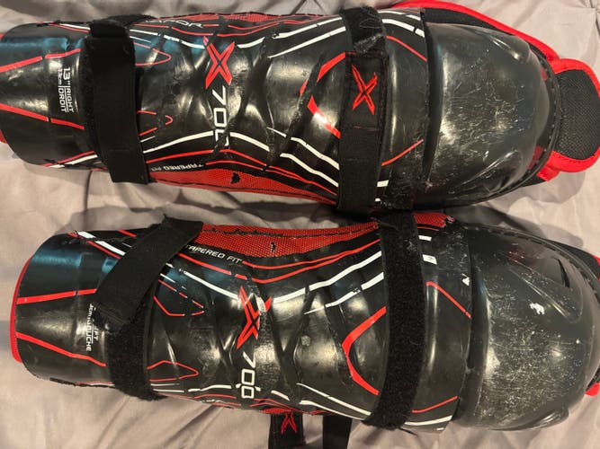 Senior Bauer Vapor X700 13" Shin Pads