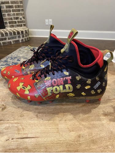 Under Armour UA Spotlight MC LE Jackpot Football Cleats Size 14 (New)