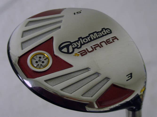 Taylor Made Burner Steel 3 wood 15* (Re Ax STIFF) 2007 Fairway Club