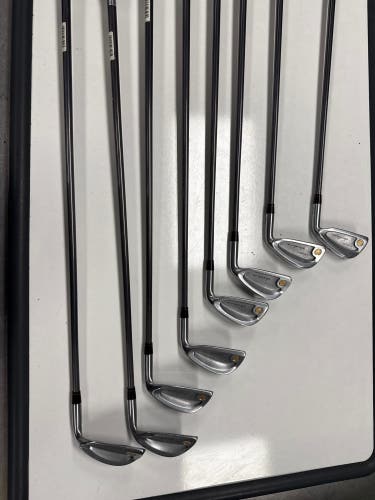1998 Honma LB 280 Right Handed Iron Set Stiff Flex Graphite Shaft 35" (Used)