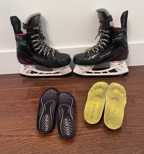 Bauer Vapor X Shift Pro Hockey Skates Regular Width Size 1.5 (Used)