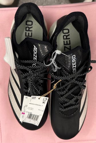 Men's Size M 9.5 (W 10.5) Adidas adizero Low Top Molded Cleats (New)