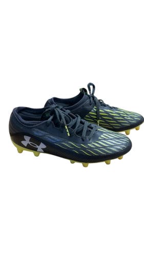 Under Armour Black/Yellow Soccer Cleats Size 5