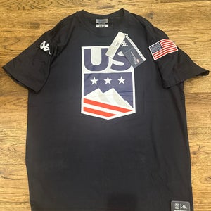 Navy US Ski Team XXL Men's T-Shirt (NWT)