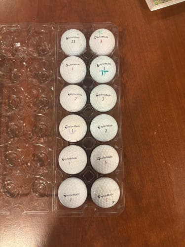 TaylorMade TP5 Balls 12 Pack (1 Dozen) (Used)