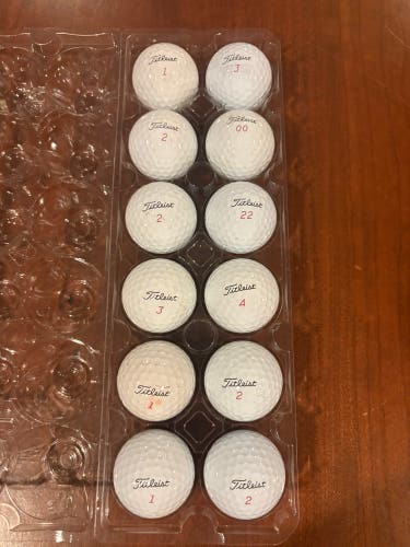 Titleist Pro V1x Balls 12 Pack (1 Dozen) (Used)