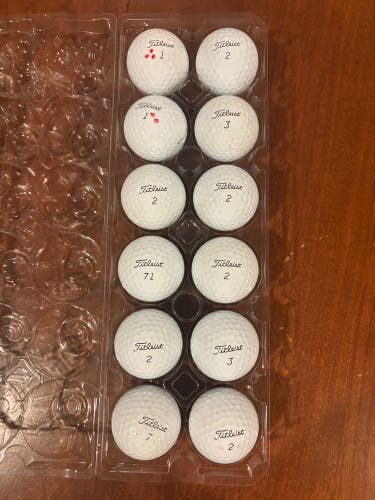 Titleist Pro V1 Balls 12 Pack (1 Dozen) (Used)