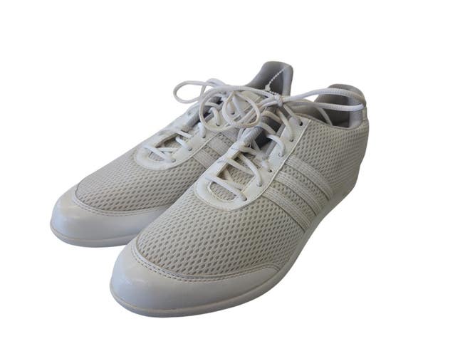 Used Adidas ADICROSS S SOFT Womens Golf Shoes White Senior 8.5 11450-S000526514