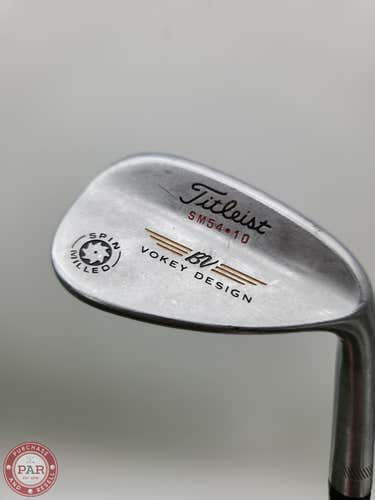 2009 TITLEIST VOKEY SPIN MILLED CHROME WEDGE 54*/10 STIFF STEEL 35.5" GOOD