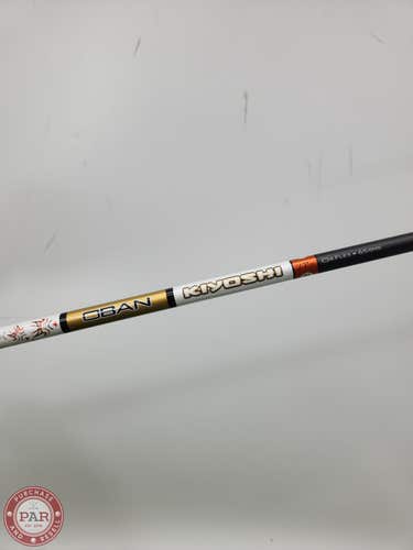 OBAN KIYOSHI WHITE 65 DRIVER SHAFT STIFF 65G TM TP TIP 43.5" VERYGOOD