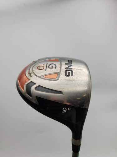 2007 PING G10 DRIVER 9* STIFF MITSU DIAMANA S63 GOOD