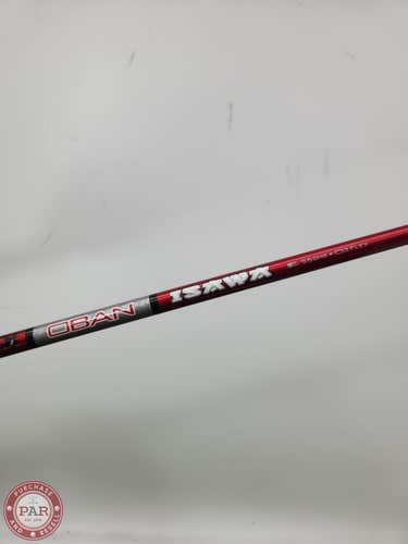 OBAN ISAWA RED 55 DRIVER SHAFT REGULAR 55G TM TIP 43.75" VERYGOOD