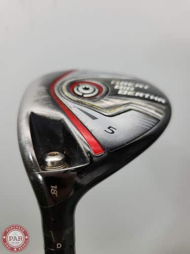 LEFTY 2015 CALLAWAY GREAT BIG BERTHA 5 WOOD 18* STIFF MITSU TENSEI CK BLUE 60 GO