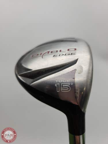 2010 CALLAWAY DIABLO EDGE TOUR 3 WOOD 15* STIFF CALLAWAY GRAPHITE GOOD