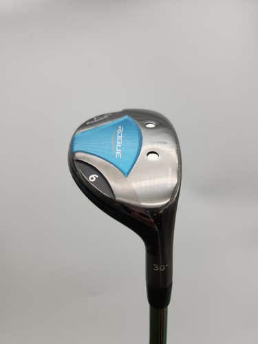 CALLAWAY ROGUE 6 HYBRID 30* LADIES MAMIYA RECOIL ESX 450 F1 GOOD