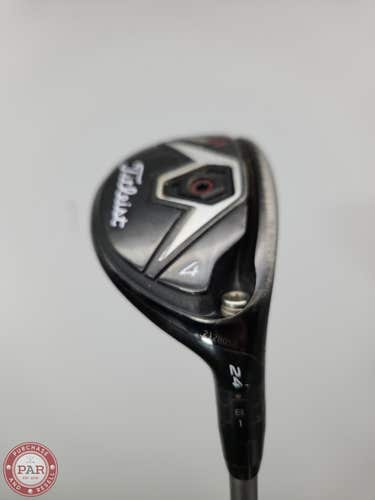 2014 TITLEIST 915H 4 HYBRID 24* REG MITSU DIAMANA BLUE S70 GOOD