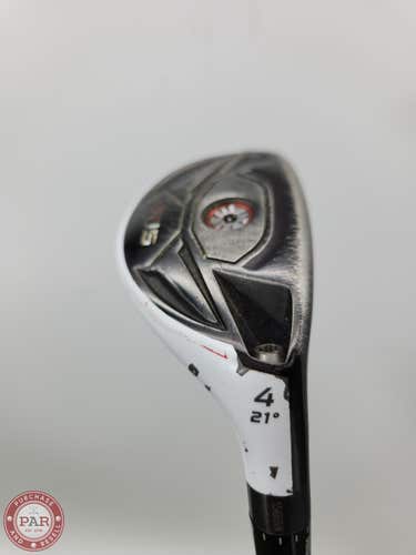 2015 TAYLORMADE R15 4 HYBRID 21* STIFF FUJI SPEEDER 77 GOOD