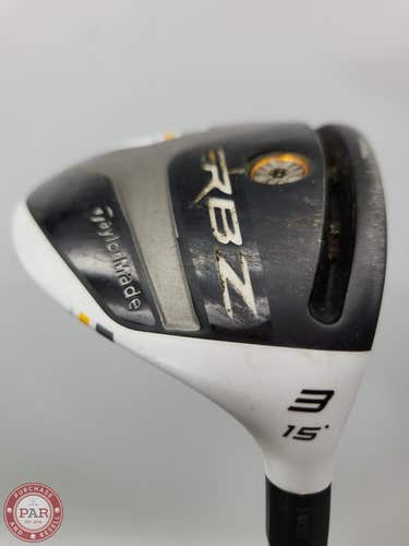 2013 TAYLORMADE RBZ STAGE 2 3 WOOD 15* SENIOR TM ROCKETFUEL 60 +HC GOOD