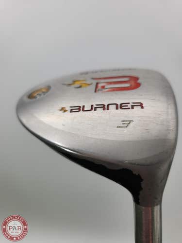 2008 TAYLORMADE BURNER 3 WOOD 15* STIFF TM REAX 49 FAIR