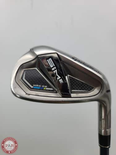 2020 TAYLORMADE SIM MAX OS 9 IRON REG FUJI VENTUS BLUE 6 36" GOOD