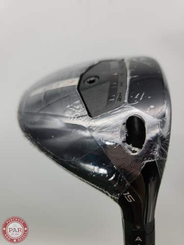 NEW 2024 TITLEIST GT3 3 WOOD 15* XSTIFF PROJECTX HZRDUS BLACK 70G BRANDNEW