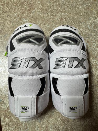 Like new SR MD STX Cell V Arm Pads Medium adult lacrosse elbow guard lax player