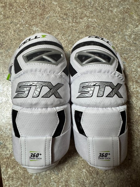 Like new SR MD STX Cell V Arm Pads Medium adult lacrosse elbow guard lax player